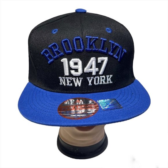 NEW YORK HAT, Snap Back Hat, Brooklyn 1947 Snapback - Picture 3 of 4